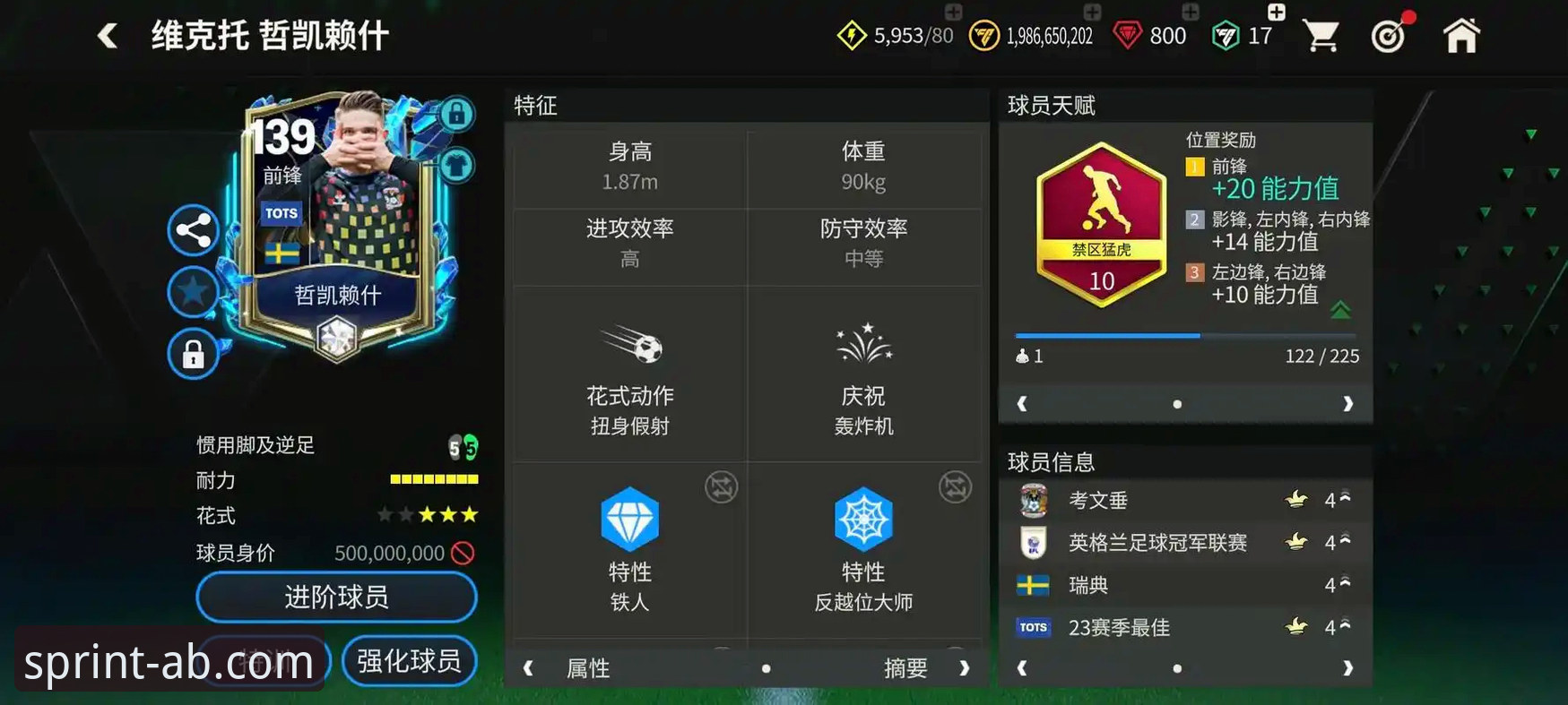阿森纳新锋霸哲凯赖什首赛季20球深度解析：AB体育平台带来的数据洞察新体验